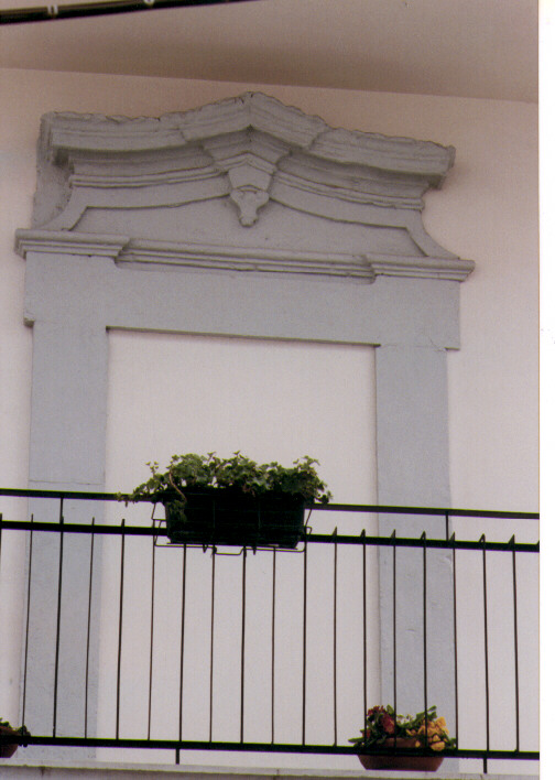 mostra di finestra - ambito Italia meridionale (sec. XVIII)