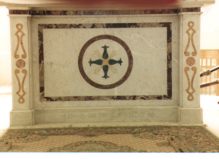 altare, frammento - ambito Italia meridionale (sec. XIX)