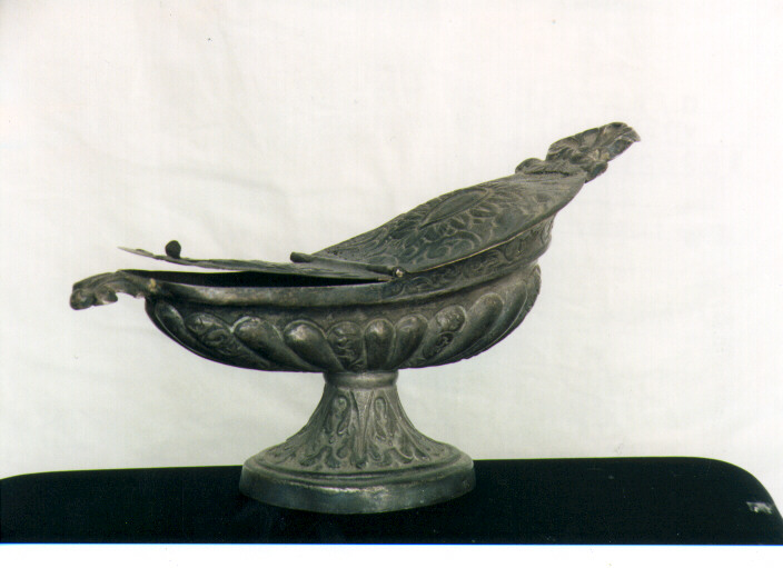 navicella portaincenso - ambito napoletano (sec. XIX)