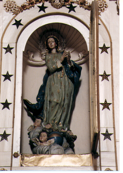 Madonna Immacolata (statua) di Brudaglio Riccardo (sec. XVIII)