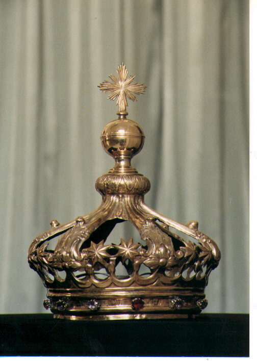 corona da statua - ambito napoletano (sec. XIX)