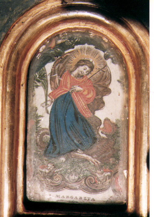 Santa Margherita d'Antiochia (dipinto) - ambito Italia meridionale (sec. XVII)