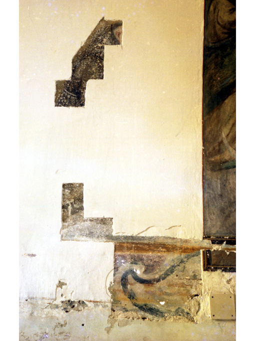 dipinto, frammento - ambito francescano (sec. XVIII)