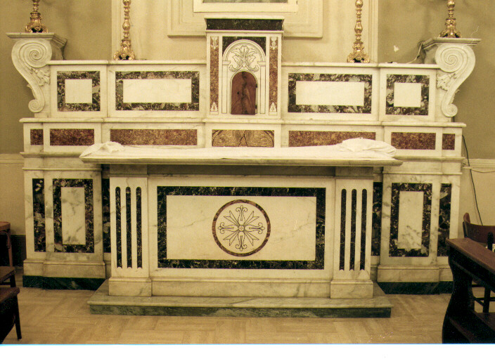altare, serie - ambito Italia meridionale (ultimo quarto sec. XIX)