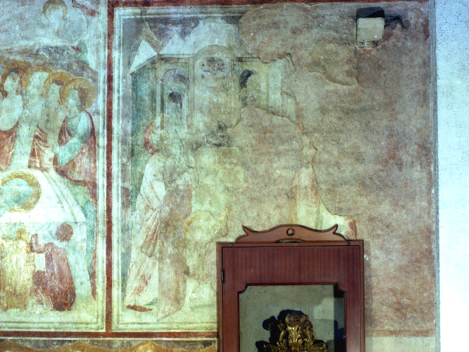 presentazione di Maria Vergine al tempio (dipinto) - ambito Italia meridionale (prima metà sec. XV)