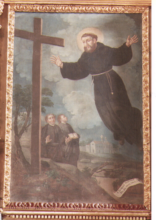 San Giuseppe da Copertino (dipinto) di Musso Giuseppe (sec. XVIII)