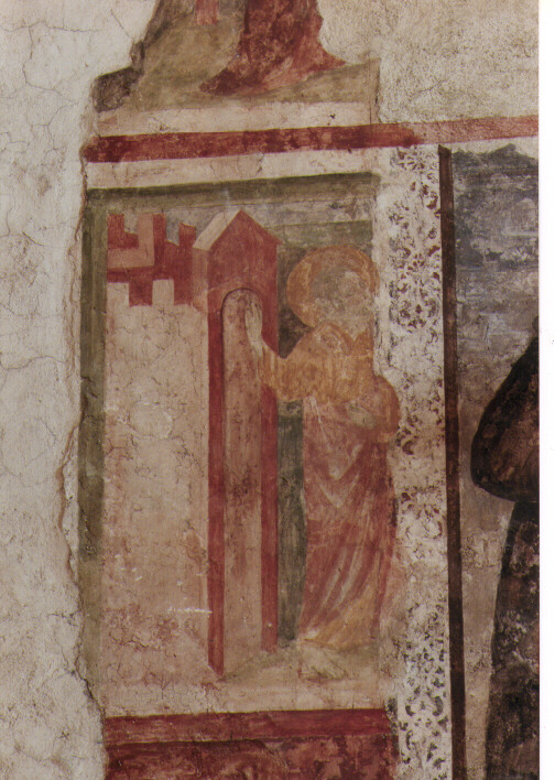 dipinto, frammento - ambito Italia meridionale (prima metà sec. XV)