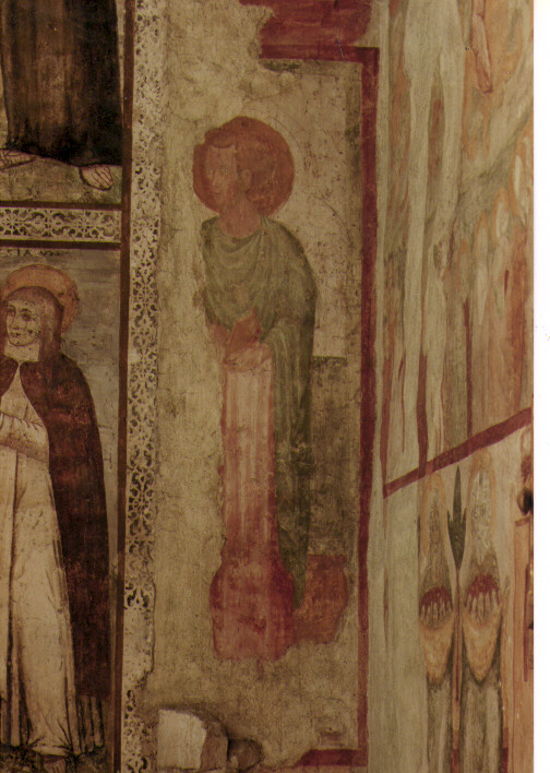 Santo (dipinto) - ambito Italia meridionale (prima metà sec. XV)