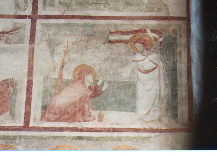 apparizione di Cristo risorto a Santa Maria Maddalena (dipinto) - ambito Italia meridionale (prima metà sec. XV)