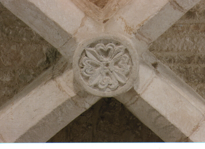 chiave di volta - ambito Italia meridionale (fine/inizio secc. XIII/ XIV)