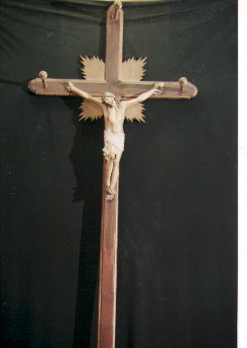 croce processionale - ambito Italia meridionale (secc. XIX/ XX)