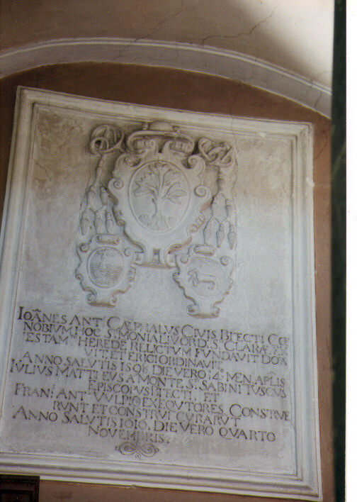 lapide documentaria - ambito Italia meridionale (sec. XVII)