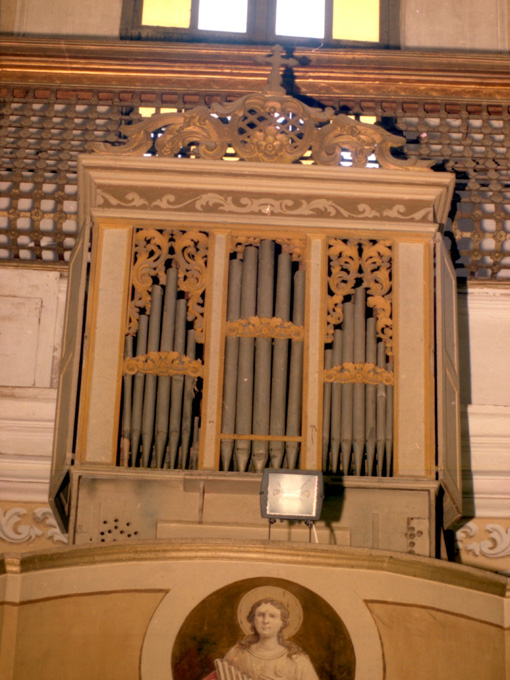 cassa d'organo - ambito Italia meridionale (prima metà sec. XIX)