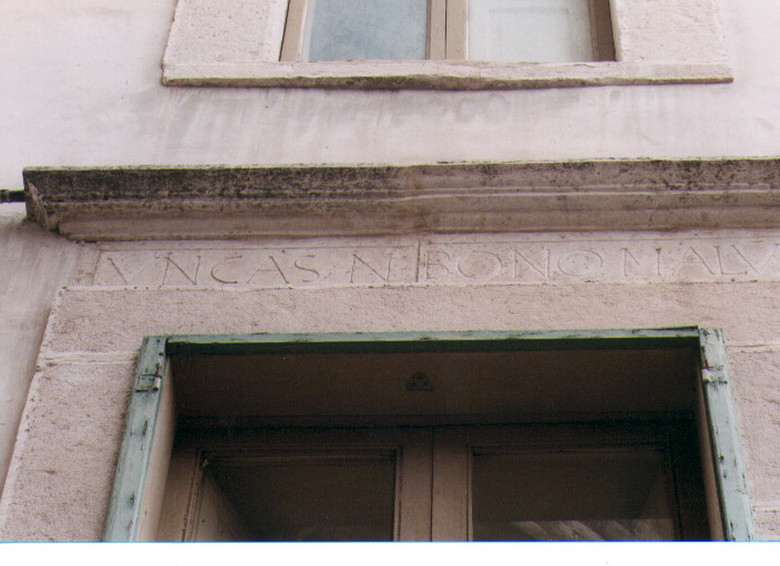 mostra di finestra - ambito Italia meridionale (sec. XVIII)