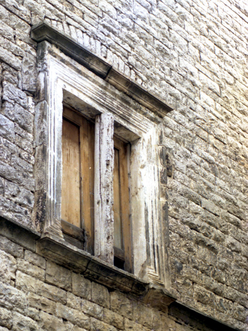 mostra di finestra - ambito Italia meridionale (sec. XVI)