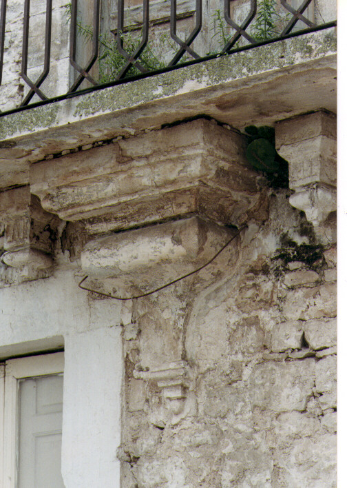 mensola architettonica - ambito Italia meridionale (metà sec. XVIII)