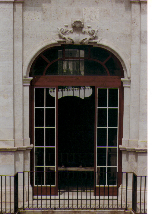 porta finestra - ambito napoletano (sec. XVIII)