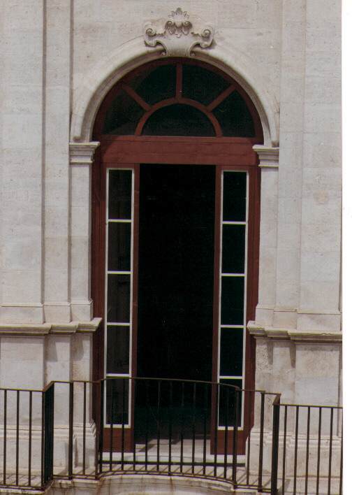 porta finestra, serie - ambito napoletano (sec. XVIII)