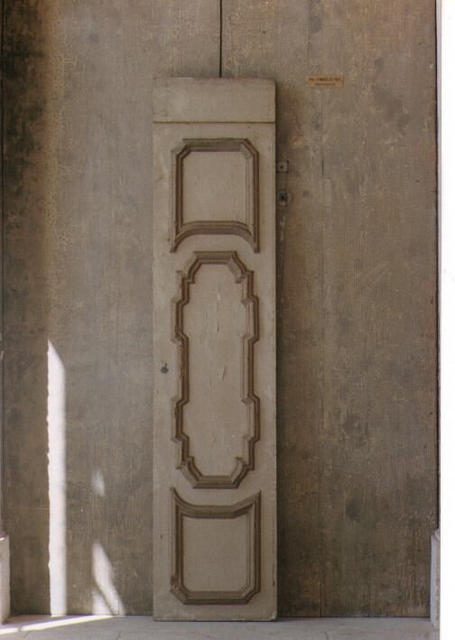 porta - a due battenti - ambito napoletano (sec. XVIII)