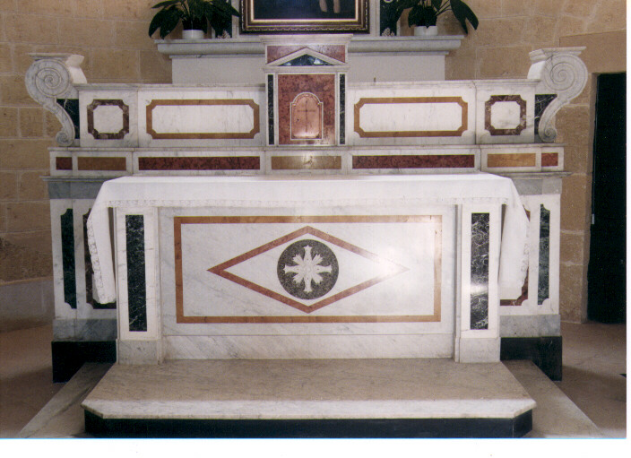 altare - ambito Italia meridionale (fine sec. XIX)