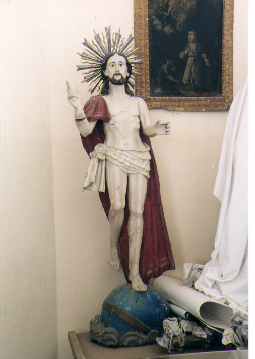 Cristo Risorto (statua) - ambito Italia meridionale (seconda metà sec. XIX)