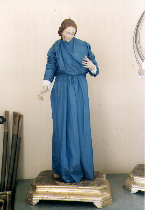 Madonna (statua) - ambito Italia meridionale (fine/inizio secc. XIX/ XX)