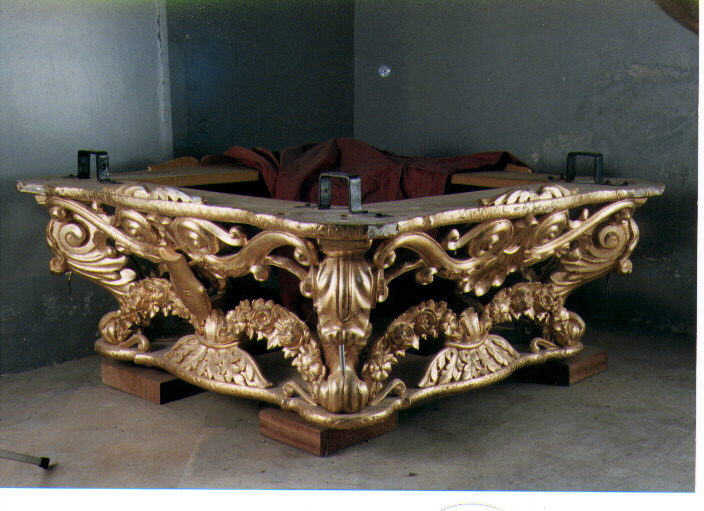 base processionale - ambito Italia meridionale (fine/inizio secc. XIX/ XX)