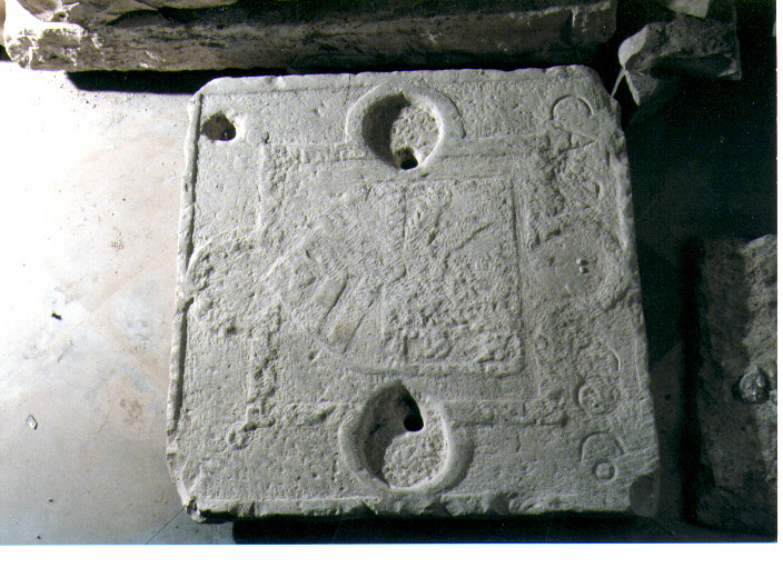 lapide documentaria - ambito Italia meridionale (secc. XV/ XVI)