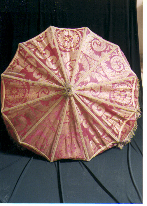 ombrellino processionale - ambito Italia meridionale (sec. XIX)