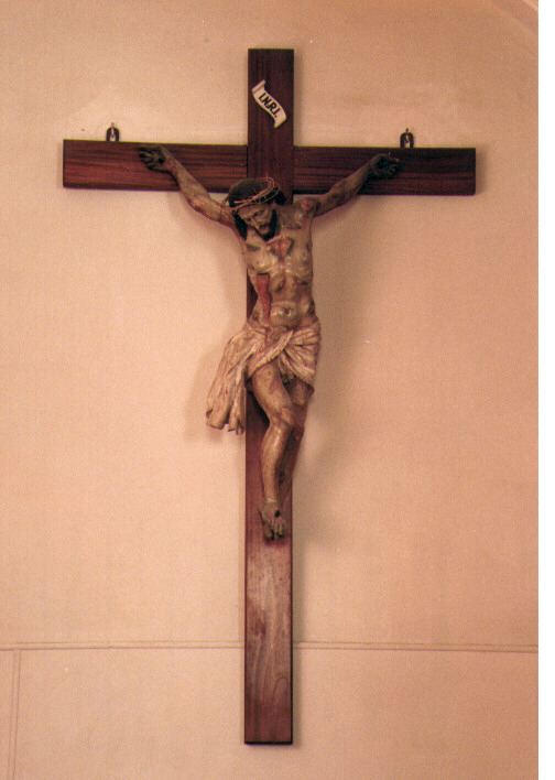 crocifisso - manifattura Italia meridionale (seconda metà sec. XVIII)