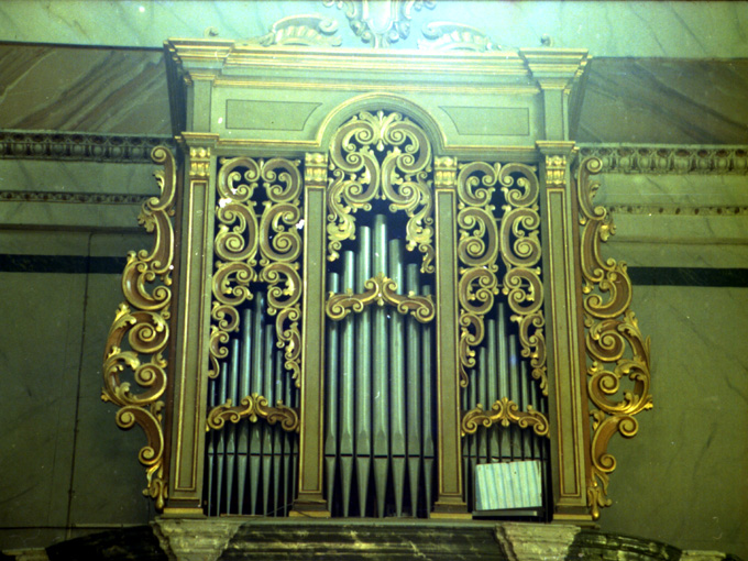 cassa d'organo - ambito Italia meridionale (metà sec. XVIII)