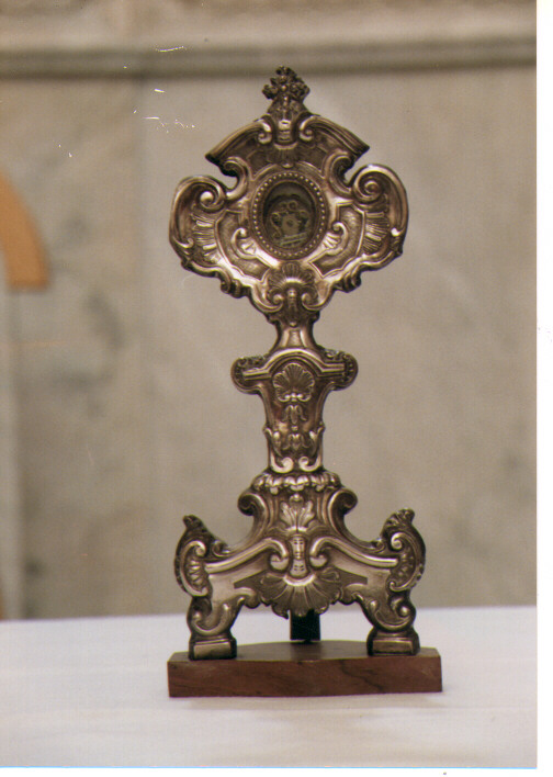 reliquiario - a ostensorio di Condursi Mattia (metà sec. XIX)