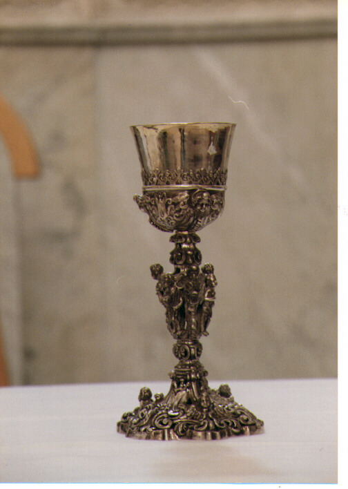 calice - manifattura napoletana (secc. XVII/ XVIII)