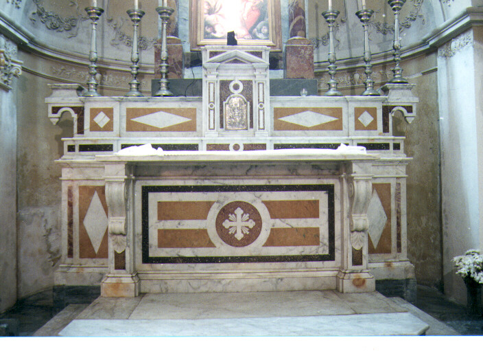 altare - ambito Italia meridionale (ultimo quarto sec. XIX)