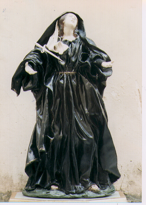 Madonna Addolorata (statuetta) - ambito Italia meridionale (prima metà sec. XIX)