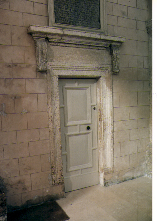 mostra di porta - ambito Italia meridionale (ultimo quarto sec. XVI)