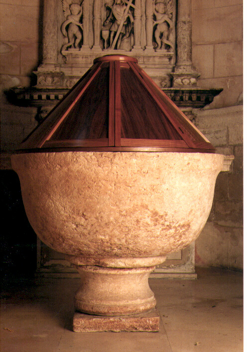 fonte battesimale - ambito Italia meridionale (sec. XX)