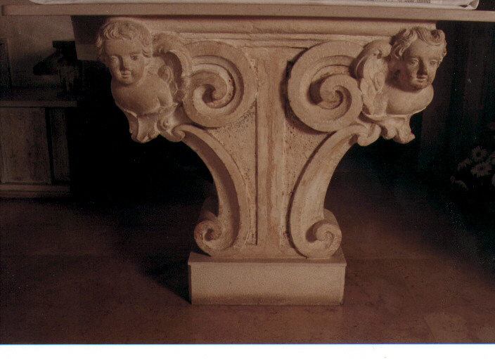 altare, frammento - ambito napoletano (seconda metà sec. XVII)