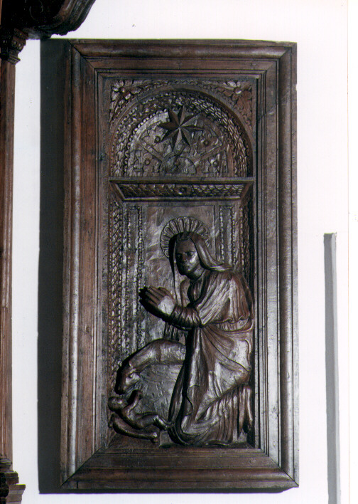 Natività di Gesù (formella) - ambito Italia meridionale (sec. XVI)