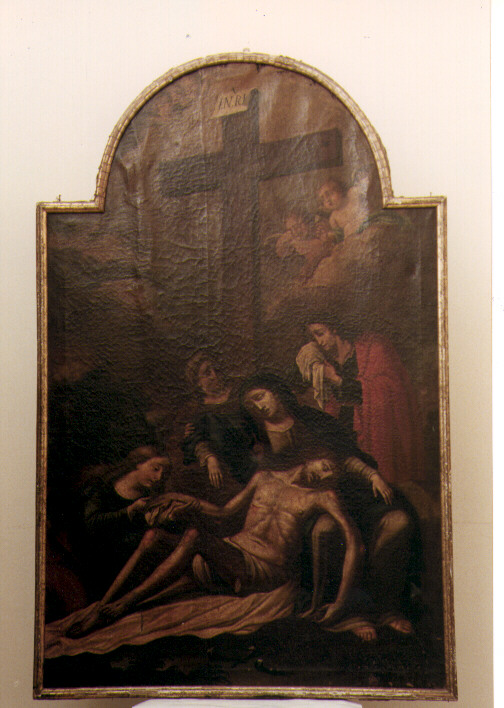 Deposizione di Cristo dalla croce (dipinto) - ambito pugliese (prima metà sec. XIX)