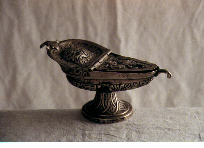 navicella portaincenso - ambito Italia meridionale (sec. XIX)