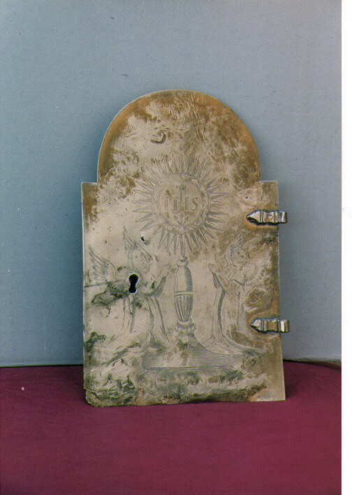 sportello di tabernacolo - ambito napoletano (sec. XVIII)