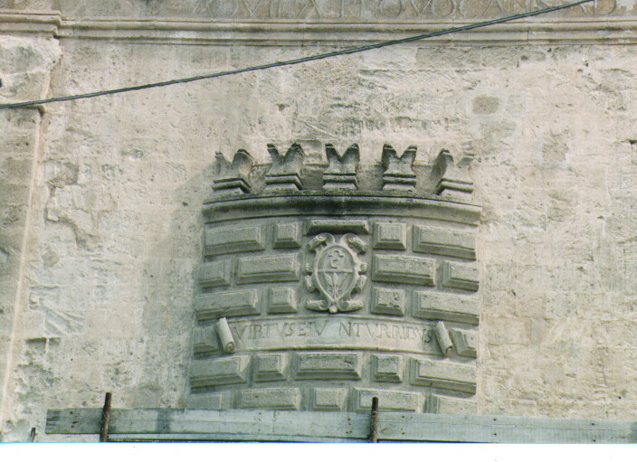 decorazione plastica - ambito pugliese (sec. XVII)