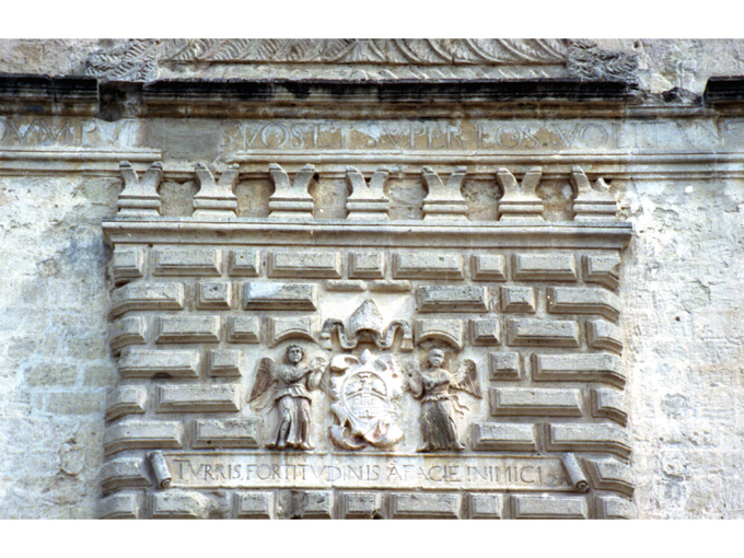 decorazione plastica - ambito pugliese (sec. XVII)