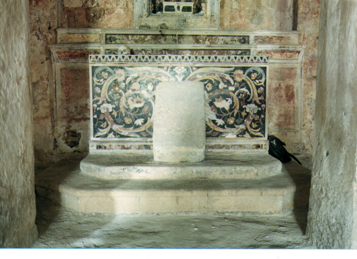 paliotto - ambito napoletano (fine/inizio secc. XVII/ XVIII)