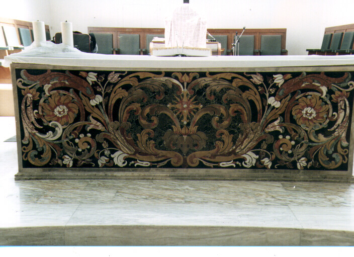 paliotto - a pannello piano - ambito Italia meridionale (secc. XVII/ XVIII)