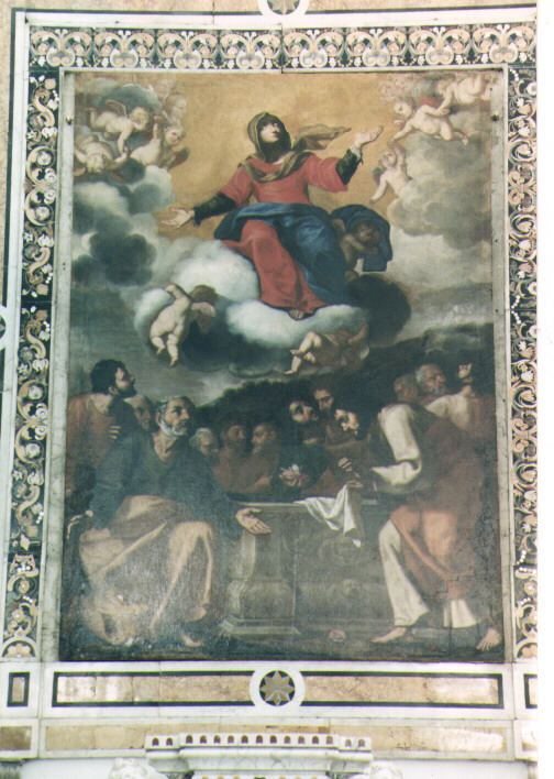 assunzione della Madonna (dipinto) di Rosa Carlo (sec. XVII)