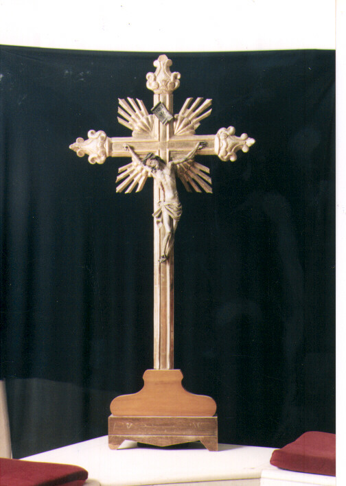 croce d'altare - ambito Italia meridionale (seconda metà sec. XVIII)