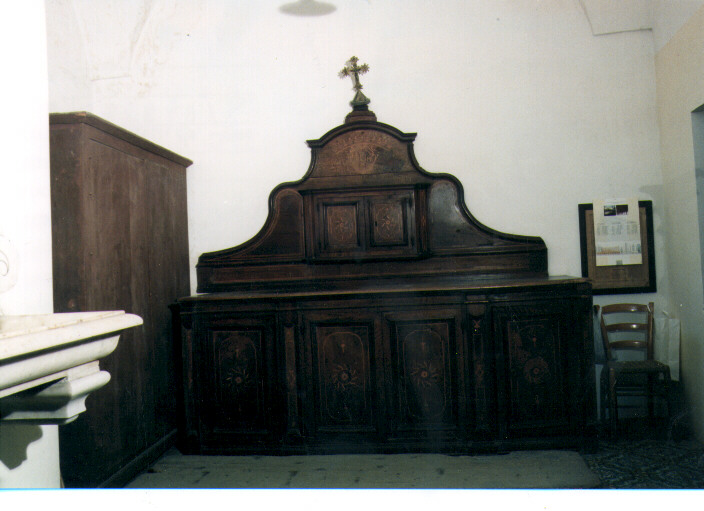 armadio da sacrestia - manifattura Italia meridionale (sec. XVIII)