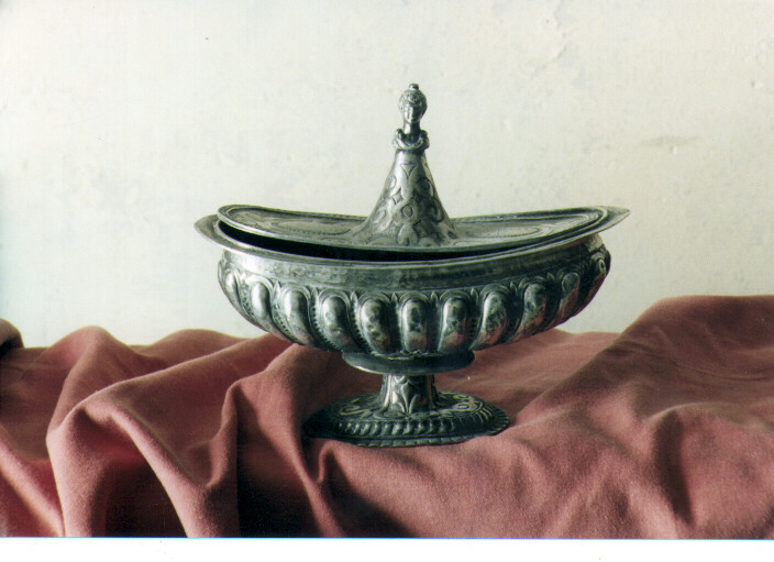 Madonna con Bambino (navicella portaincenso - a galeone) - manifattura napoletana (fine sec. XVI)